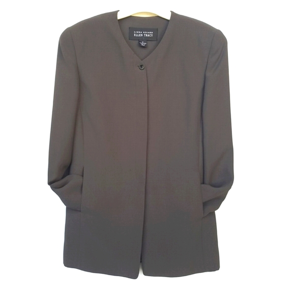 Vintage Military Style Blazer Jacket w/ Pockets! Size 6 - EUC! - Picture 2 of 11